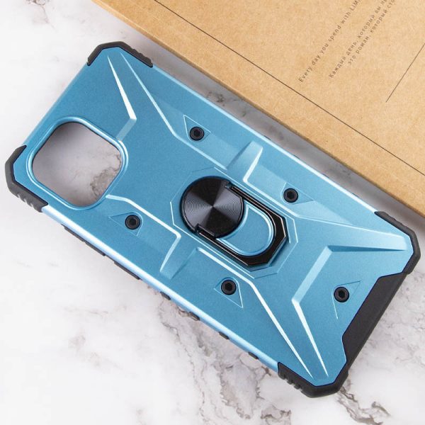 Ударостійкий чохол для Samsung Galaxy A04 Блакитний Pathfinder Ring - Зображення 4