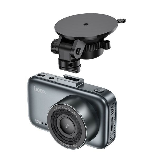 Відеореєстратор Hoco DV6 Driving recorder with 3-inch display (with rear camera) - Зображення 3