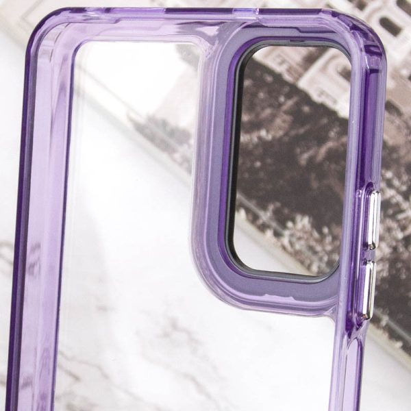 Чохол для Samsung Galaxy M14 5G Фіолетовий TPU+PC Colorside - Зображення 5
