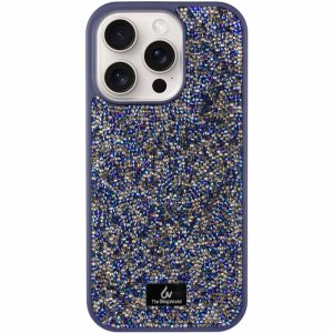 Чохол для iPhone 14 Pro Max Синій Bling World Rock Diamond