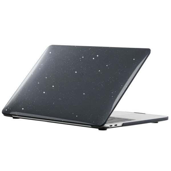 Чохол для Apple MacBook Pro 13.3"" (A1706/A1708/A1989/A2159/A2289/A2251/A2338) Чорний -накладка Glitter
