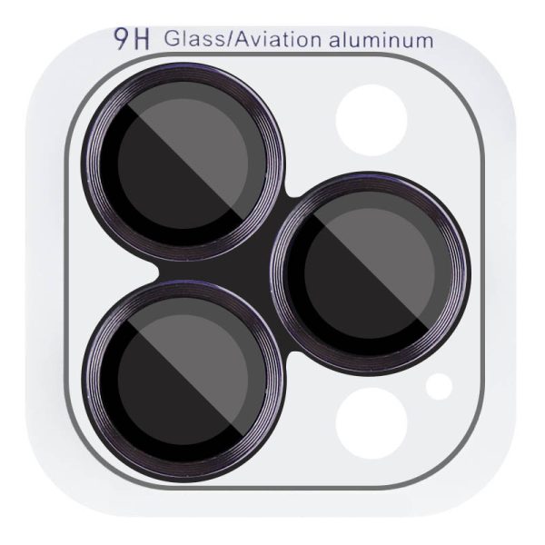 Захисне скло для iPhone 16 Pro / 16 Pro Max Metal Classic на камеру