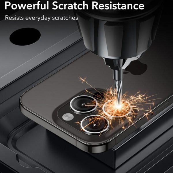 Захисне скло для iPhone 16 Pro / 16 Pro Max Metal Classic на камеру - Зображення 3