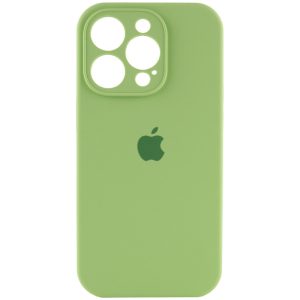 Чохол для iPhone 16 Pro М'ятний Silicone Case Full Camera Protective