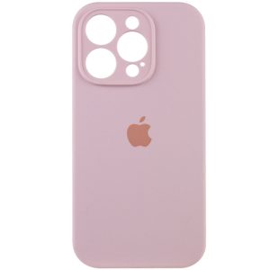 Чохол для iPhone 16 Pro Рожевий Silicone Case Full Camera Protective