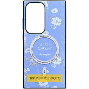 Чохол для Samsung Galaxy S25 Ultra Ліловий Soft Secret Garden with MagFit