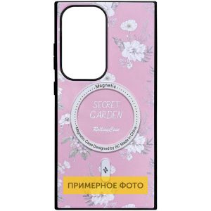 Чохол для Samsung Galaxy S25 Ultra Рожевий Soft Secret Garden with MagFit
