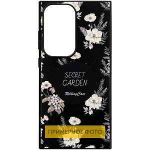 Чохол для Samsung Galaxy A35 Чорний Soft Secret Garden