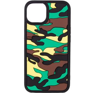 Чохол для iPhone 13 Pro Зелений TPU+PC Army Collection