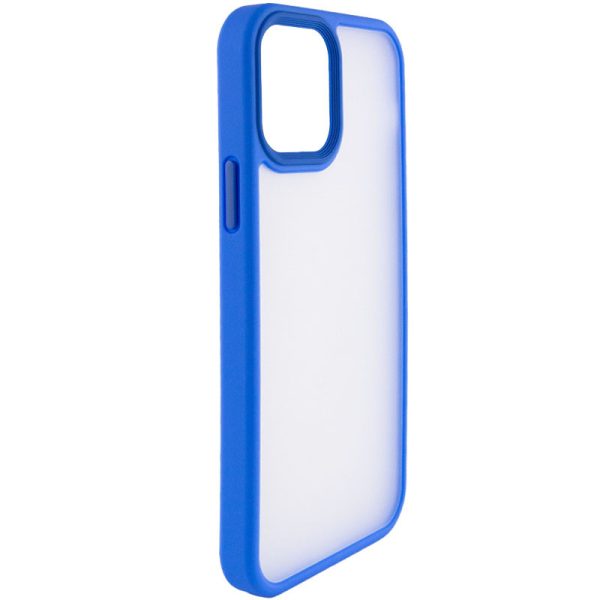 Чохол для iPhone 13 Блакитний Metal Buttons - Зображення 2