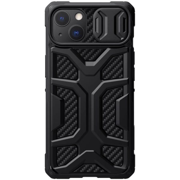 Чохол для iPhone 13 Чорний Nillkin CamShield Adventurer (шторка на камеру)