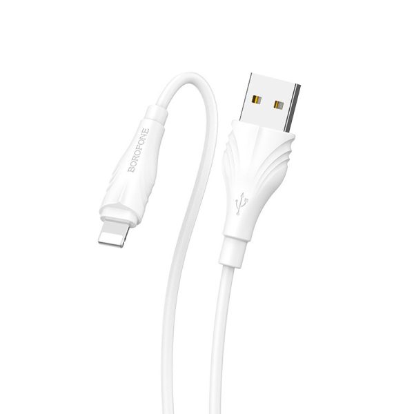 Дата кабель Borofone BX18 Optimal USB to Lightning (3m)