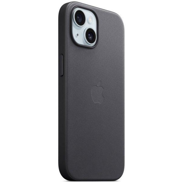 Чохол для iPhone 15 Plus Чорний FineWoven with MagSafe - Зображення 2