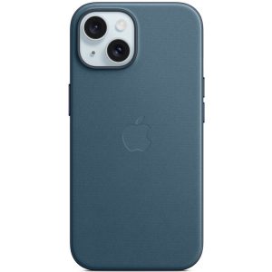 Чохол для iPhone 15 Plus Синій FineWoven with MagSafe
