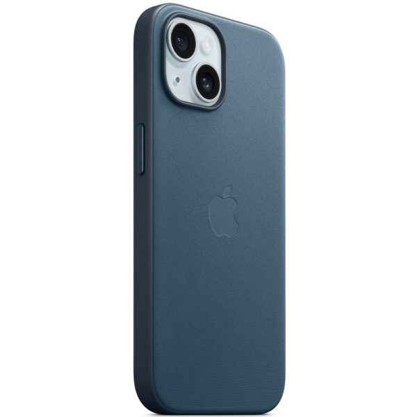 Чохол для iPhone 15 Plus Синій FineWoven with MagSafe - Зображення 2