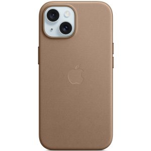 Чохол для iPhone 15 Plus Taupe FineWoven with MagSafe