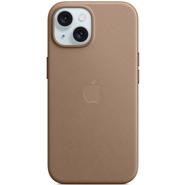 Чохол для iPhone 15 Plus Taupe FineWoven with MagSafe