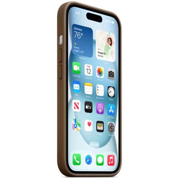Чохол для iPhone 15 Plus Taupe FineWoven with MagSafe - Зображення 3