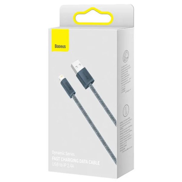 Дата кабель Baseus Dynamic Series USB to Lightning 2.4A (1m) (CALD000402) - Зображення 6