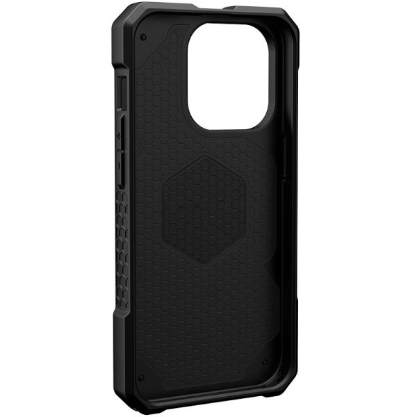 Ударостійкий чохол для Apple iPhone 15 Plus / 14 Plus Чорний UAG Monarch Pro with MagSafe Leather - Зображення 2