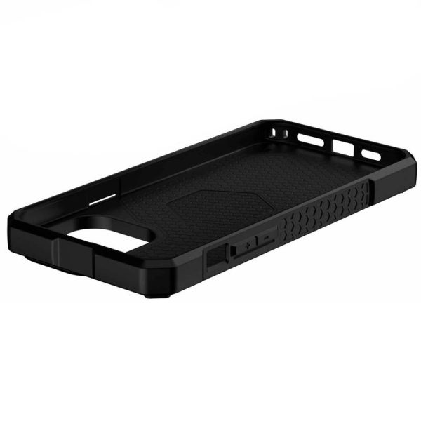 Ударостійкий чохол для Apple iPhone 15 Plus / 14 Plus Чорний UAG Monarch Pro with MagSafe Leather - Зображення 3