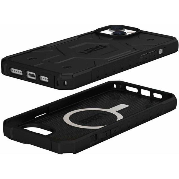 Ударостійкий чохол для Apple iPhone 15 Plus / 14 Plus Чорний UAG Pathfinder with MagSafe - Зображення 6