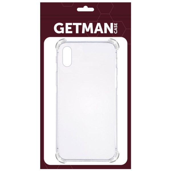 Чохол для iPhone XR Прозорий GETMAN Ease logo посилені кути - Зображення 2