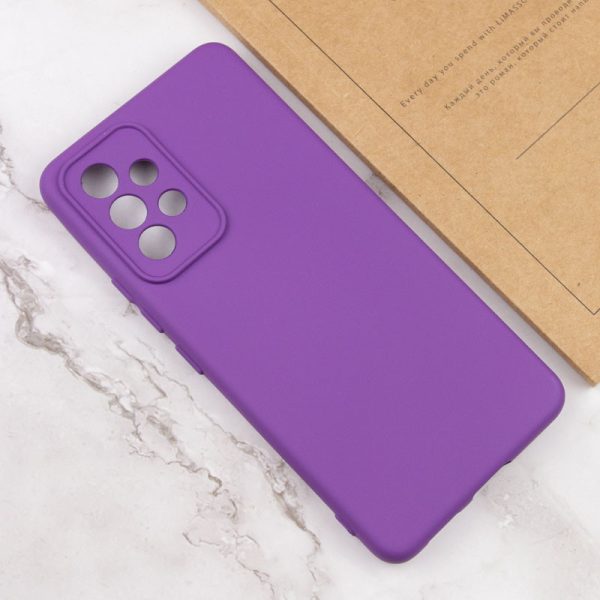 Чохол для Samsung Galaxy A23 4G Фіолетовий Silicone Cover Lakshmi Full Camera - Зображення 4