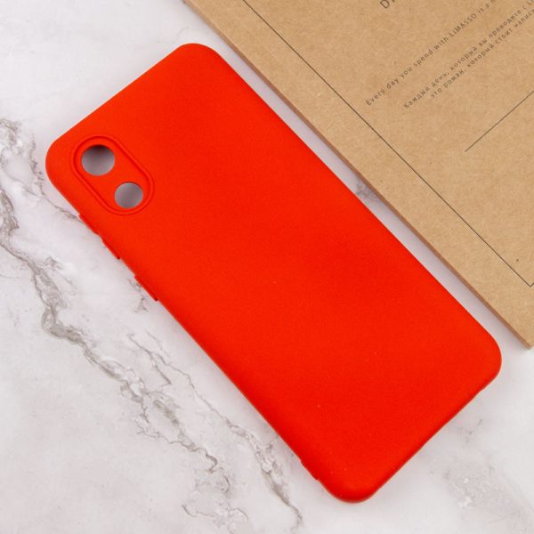 Чохол для Samsung Galaxy A03 Core Червоний Silicone Cover Lakshmi Full Camera (A) - Зображення 4