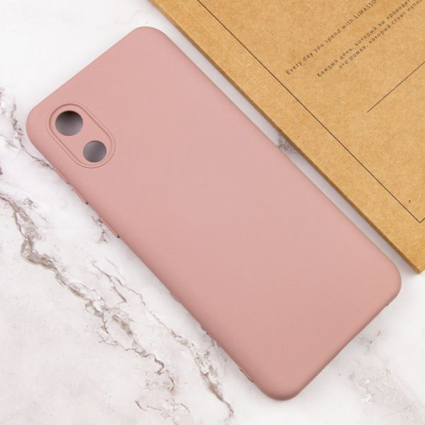Чохол для Samsung Galaxy A03 Core Рожевий Silicone Cover Lakshmi Full Camera (A) - Зображення 4