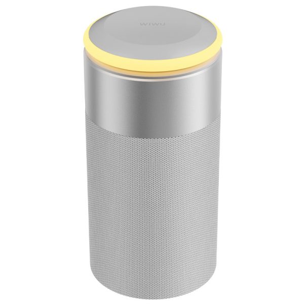 Бездротова зарядка WIWU Wi-W022 3 in 1 Wireless Charger+Bluetooth Speaker - Зображення 4
