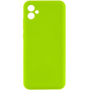 Чохол для Samsung Galaxy A06 Салатовий Silicone Cover Lakshmi Full Camera