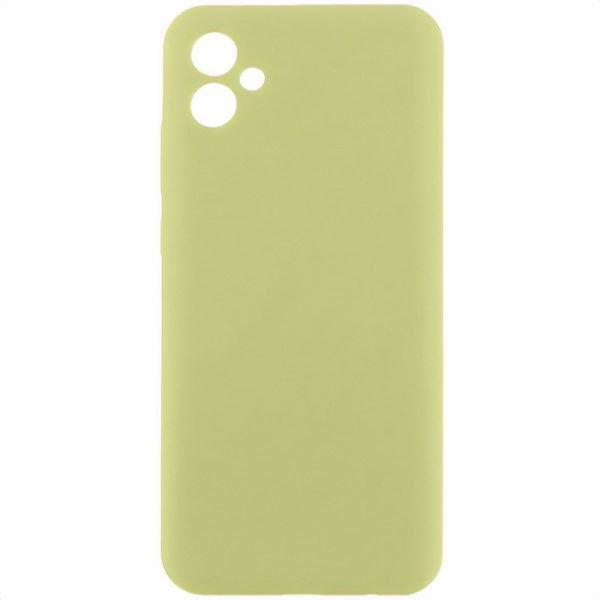 Чохол для Samsung Galaxy A06 Жовтий Silicone Cover Lakshmi Full Camera