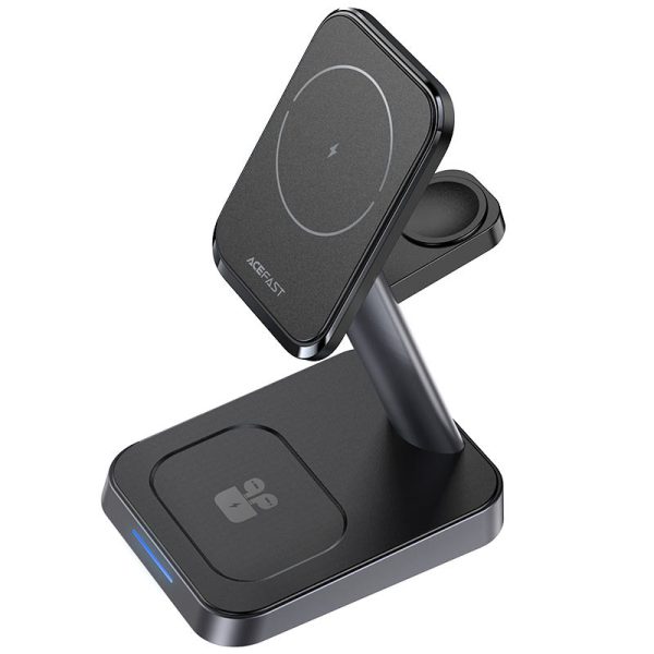 Бездротова зарядка Acefast E3 desktop 3-in-1 (with MagSafe) - Зображення 7