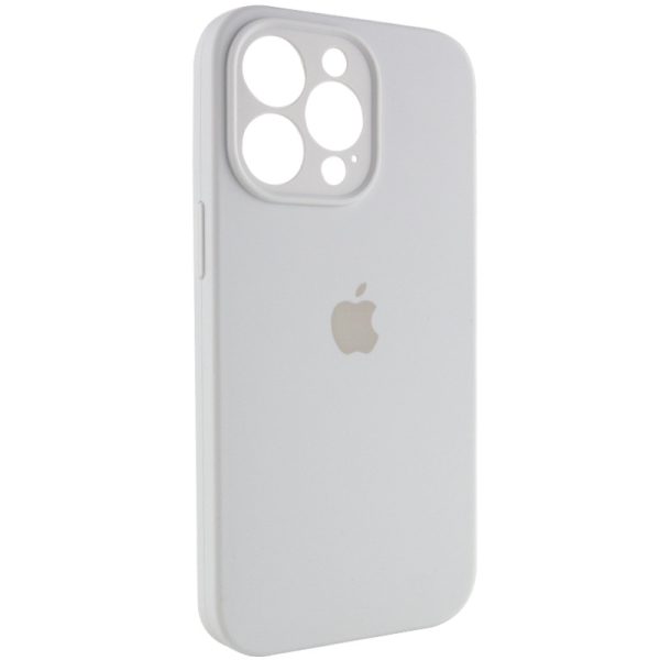 Чохол для iPhone 13 Pro Білий Silicone Case Full Camera Protective - Зображення 2