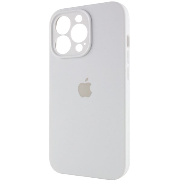 Чохол для iPhone 13 Pro Білий Silicone Case Full Camera Protective - Зображення 3