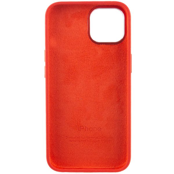Чохол для iPhone 12 Pro Max Червоний Silicone Case Metal Buttons - Зображення 4