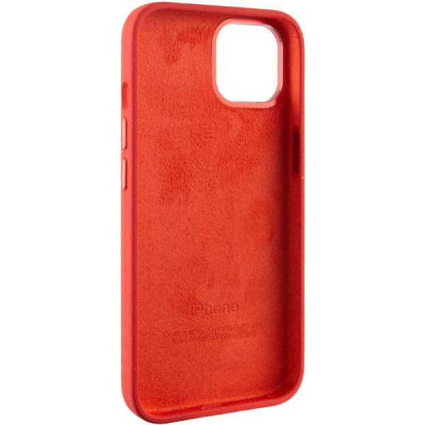 Чохол для iPhone 12 Pro Max Червоний Silicone Case Metal Buttons - Зображення 6