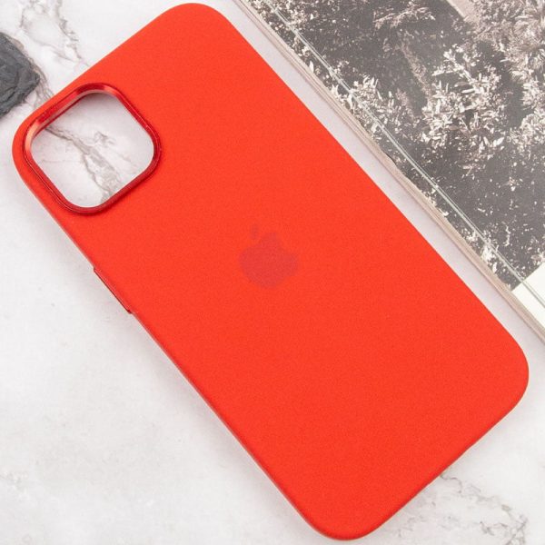 Чохол для iPhone 12 Pro Max Червоний Silicone Case Metal Buttons - Зображення 7