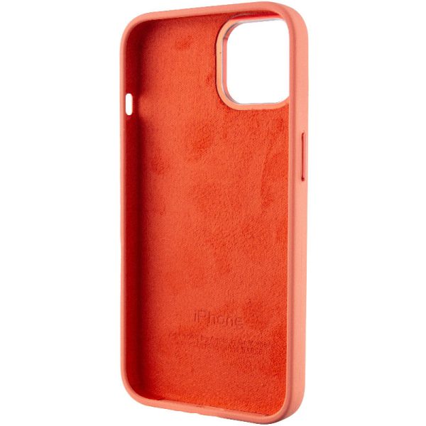 Чохол для iPhone 12 Pro Max Рожевий Silicone Case Metal Buttons - Зображення 4