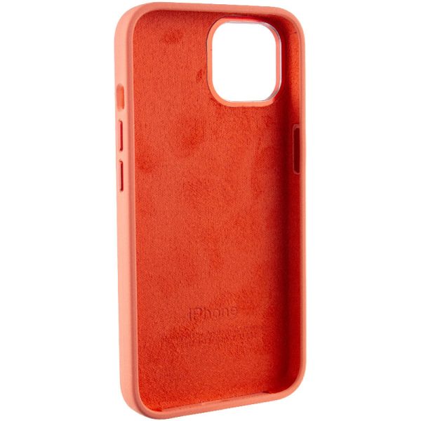 Чохол для iPhone 12 Pro Max Рожевий Silicone Case Metal Buttons - Зображення 5