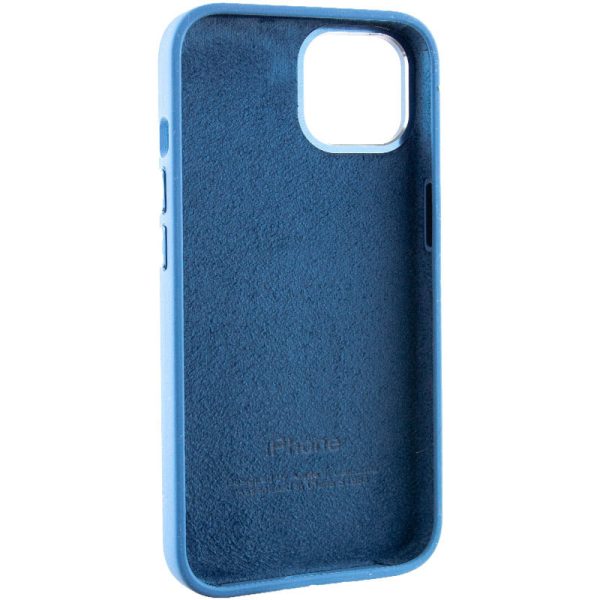 Чохол для iPhone 12 Pro Max Синій Silicone Case Metal Buttons - Зображення 6