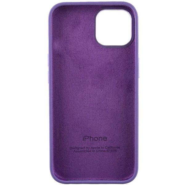 Чохол для iPhone 12 Pro Max Фіолетовий Silicone Case Metal Buttons - Зображення 4