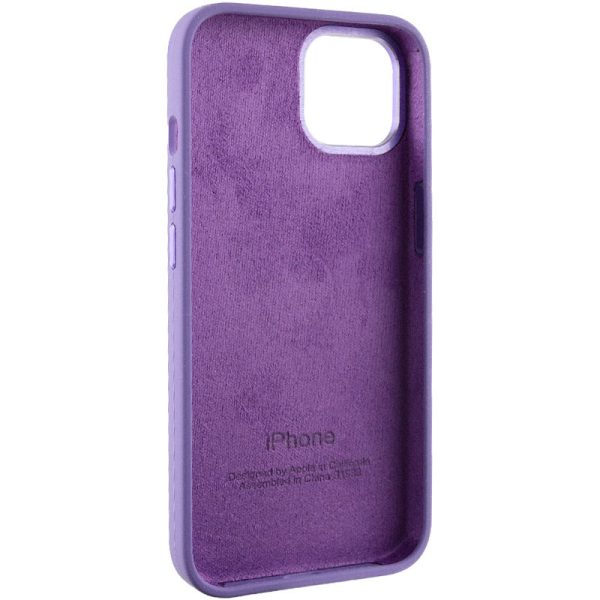 Чохол для iPhone 12 Pro Max Фіолетовий Silicone Case Metal Buttons - Зображення 6