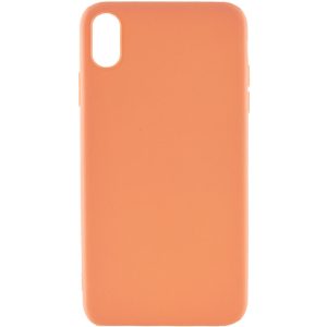 Силіконовий чохол для Apple iPhone XS Max Золотий Candy