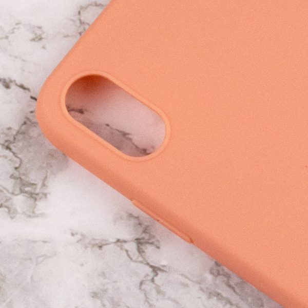 Силіконовий чохол для Apple iPhone XS Max Золотий Candy - Зображення 3
