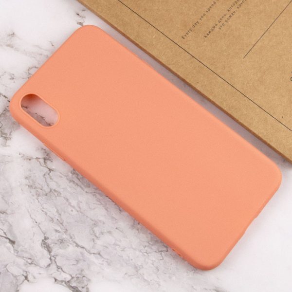 Силіконовий чохол для Apple iPhone XS Max Золотий Candy - Зображення 4