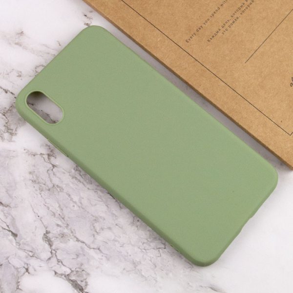Силіконовий чохол для Apple iPhone XS Max Зелений Candy - Зображення 4