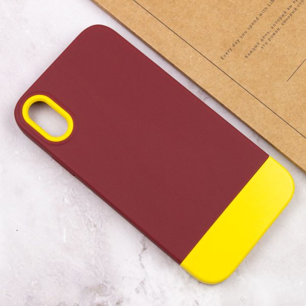 Чохол для iPhone X / XS Коричневий TPU+PC Bichromatic - Зображення 4