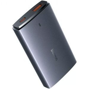 Зарядний пристрій Baseus GaN5 Pro Ultra-Slim 65W Type-C+USB + Type-C to Type-C 100W (1m) (CCGP15011)